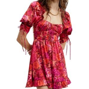For Love & Lemons Alia mini dress M